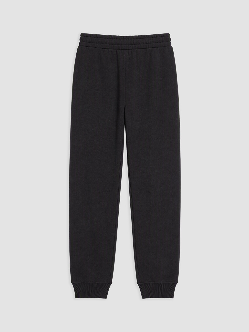 Siyah Beli Lastikli Erkek Çocuk Jogger Eşofman Altı