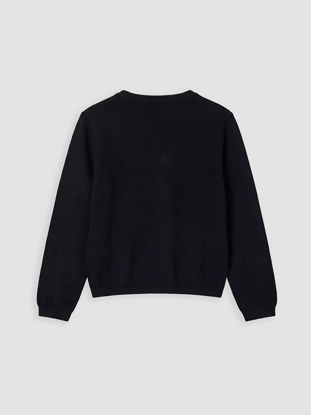 Siyah Kız Çocuk Triko Hırka ve Pantolon-3