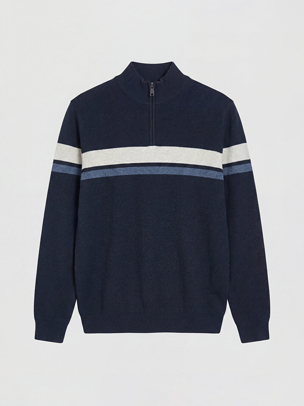 Man Navy Sweater-4