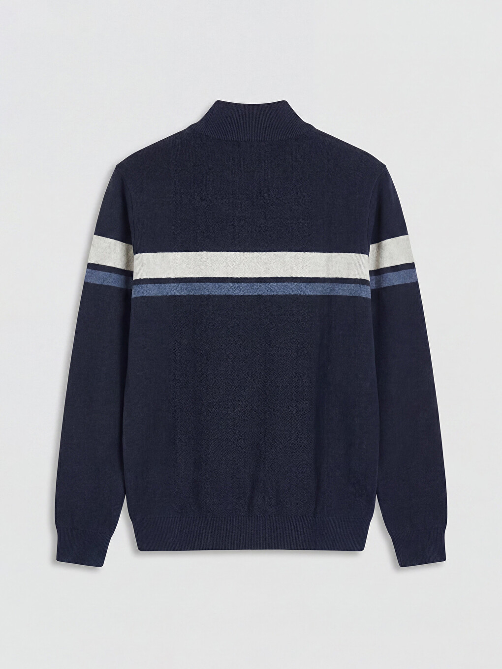 Man Navy Sweater-5