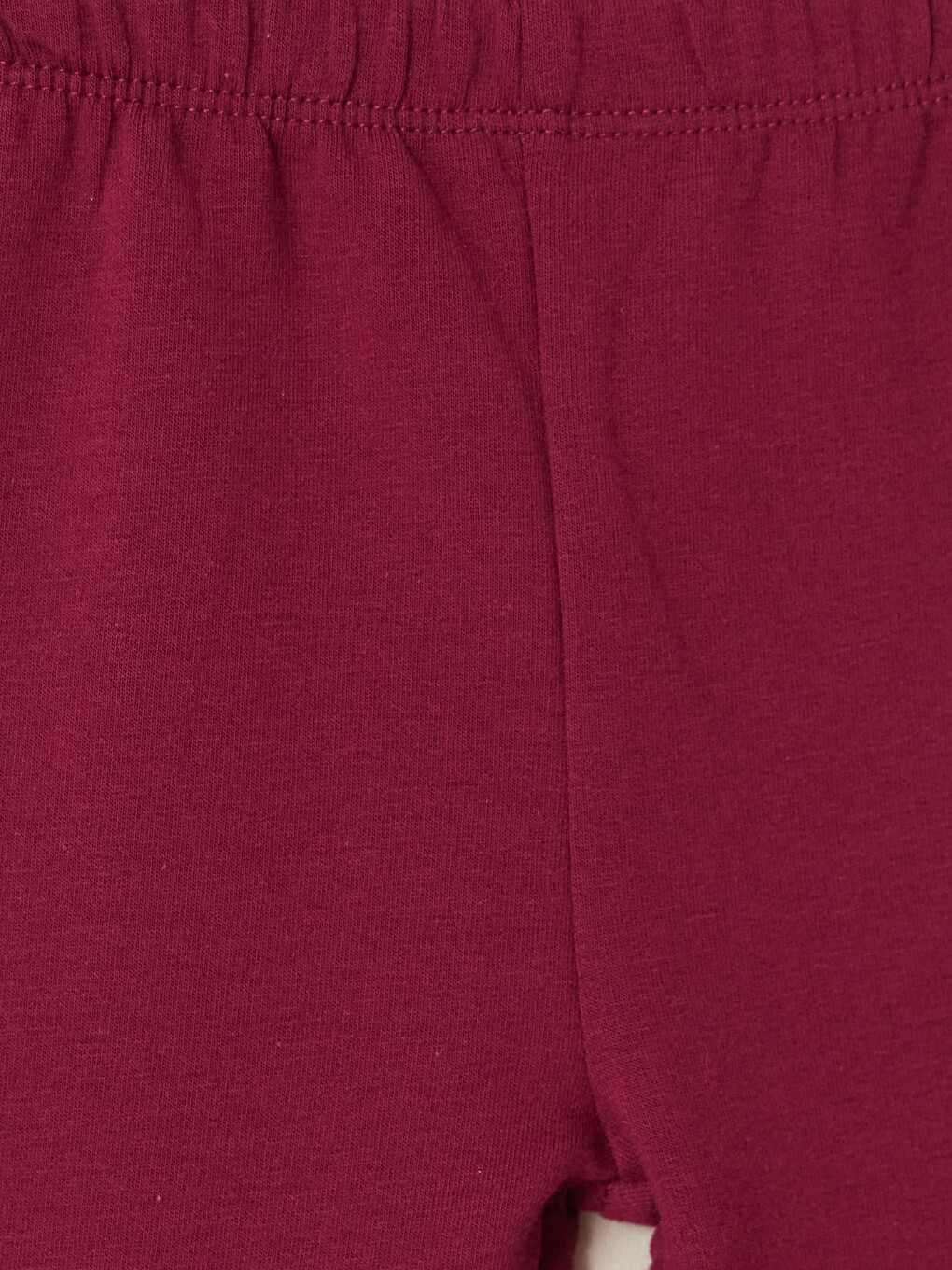 Baby Girl Bordeaux Leggings-2