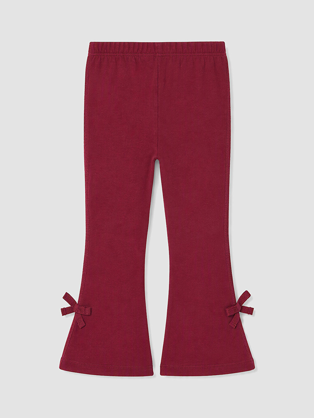 Baby Girl Bordeaux Leggings-3