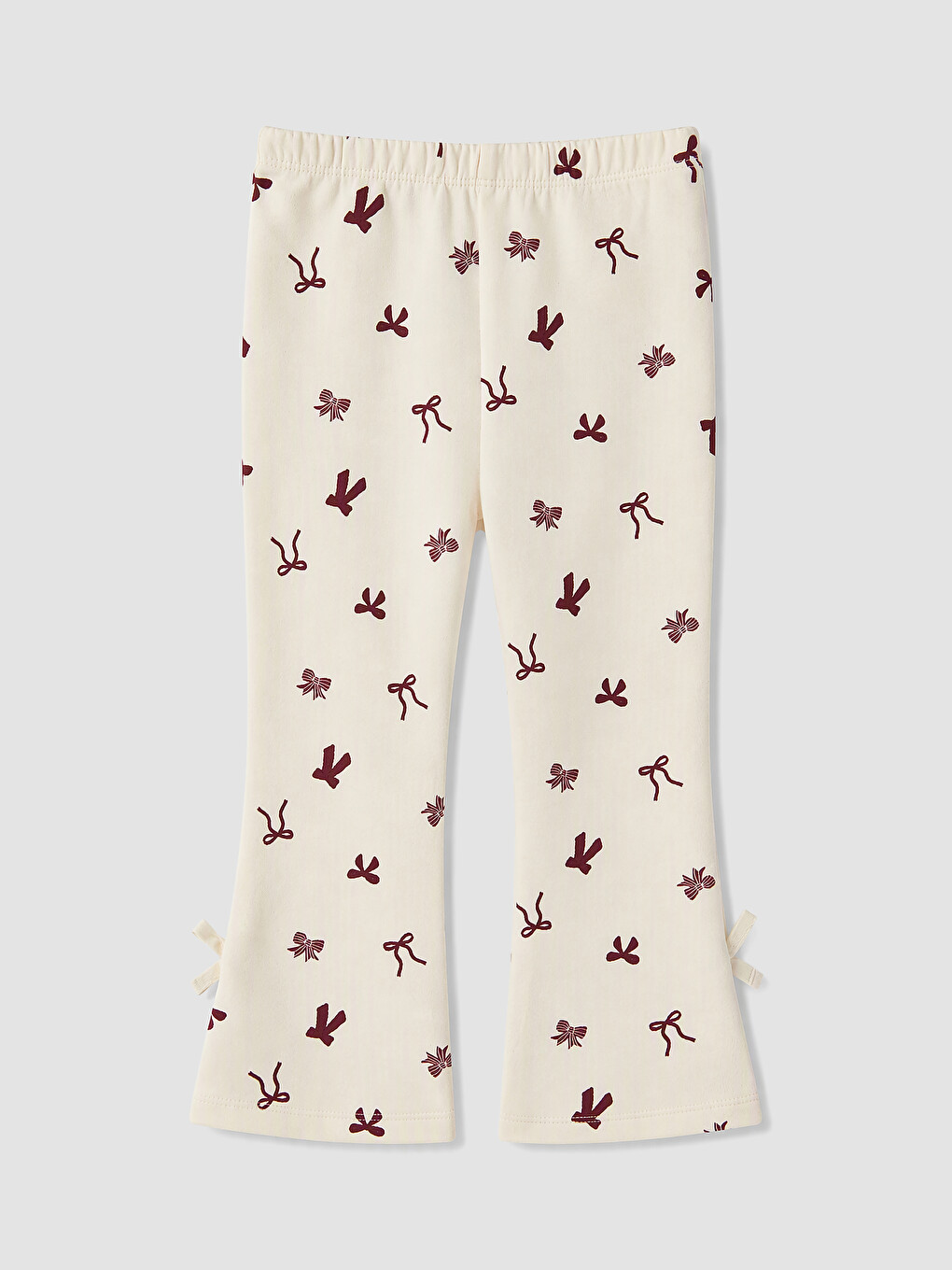 Baby Girl Bordeaux Leggings-4
