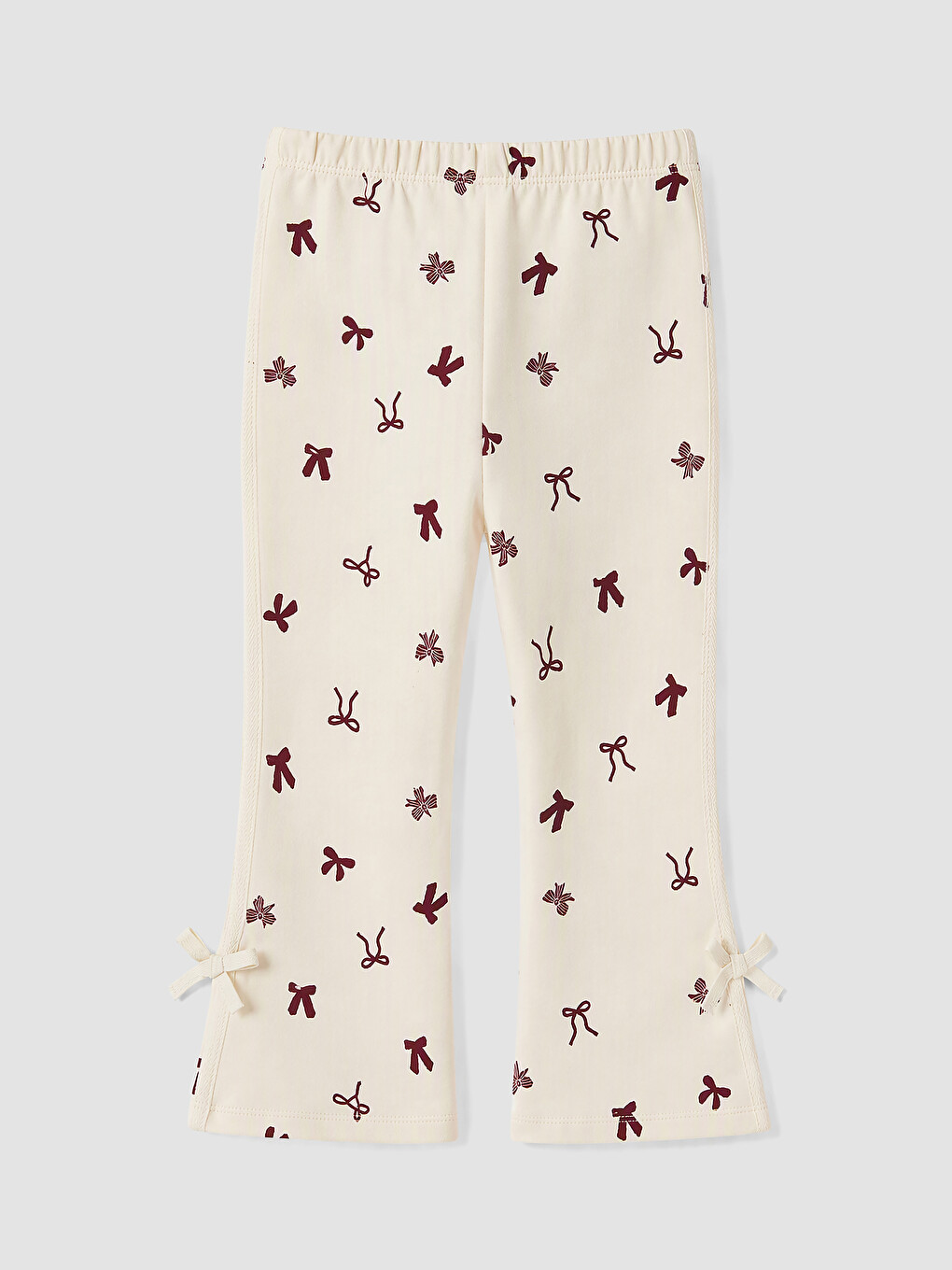 Baby Girl Bordeaux Leggings-6
