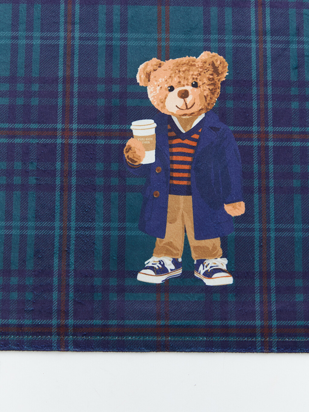 Medvjedić Teddy Vezeni Stolni Trkač 45x150 Cm-2