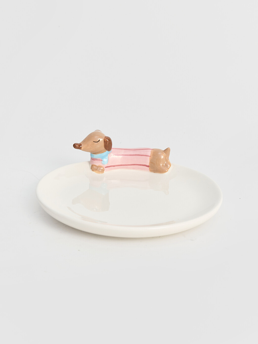 Dog Figure Plate 16 Cm-1