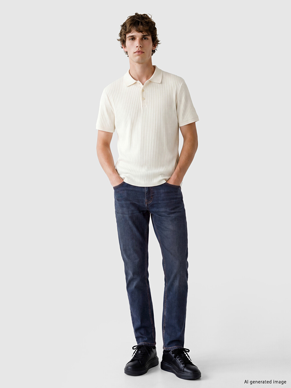 İndigo 750 Slim Fit Erkek Jean Pantolon-1