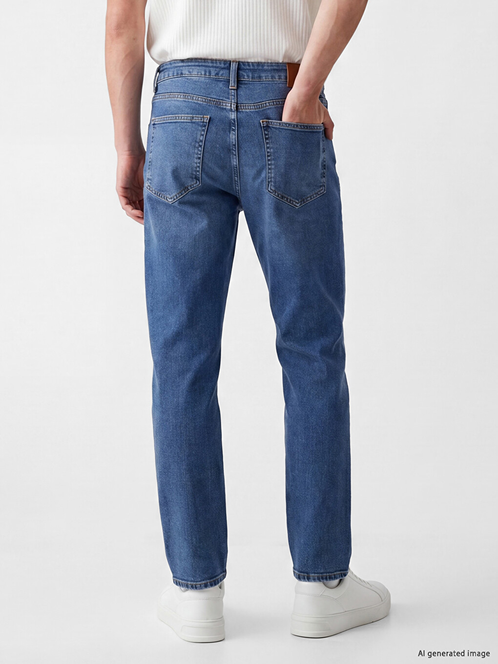 İndigo 750 Slim Fit Erkek Jean Pantolon-2
