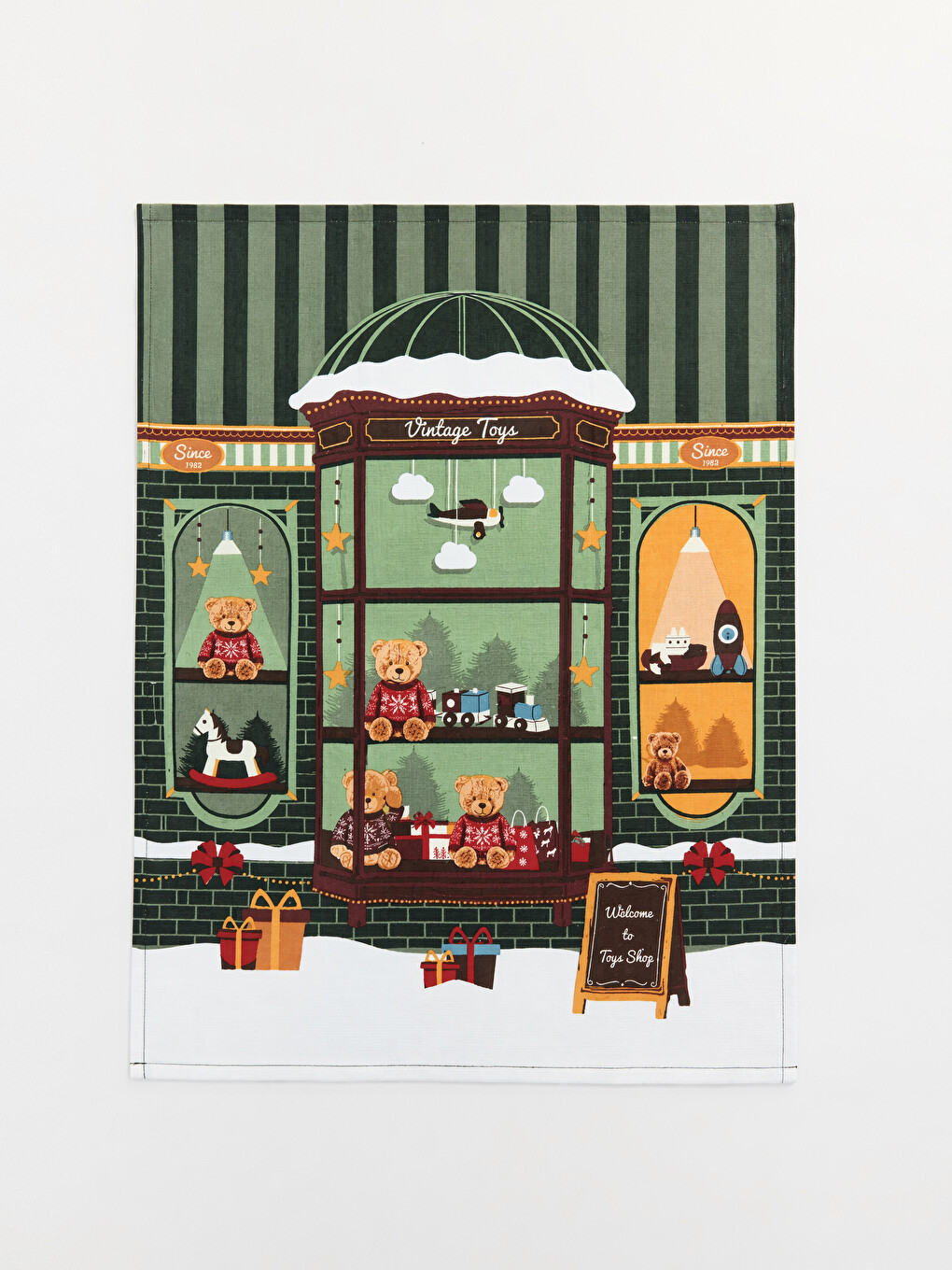 New Year Themed Tea Towel 2 Pack 40x50 Cm-2