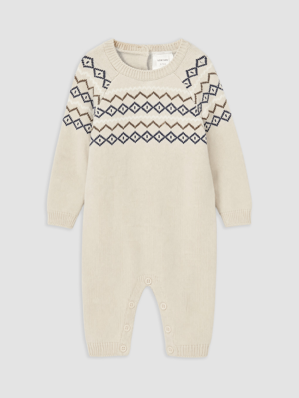 Baby Boy Brown Jumpsuit