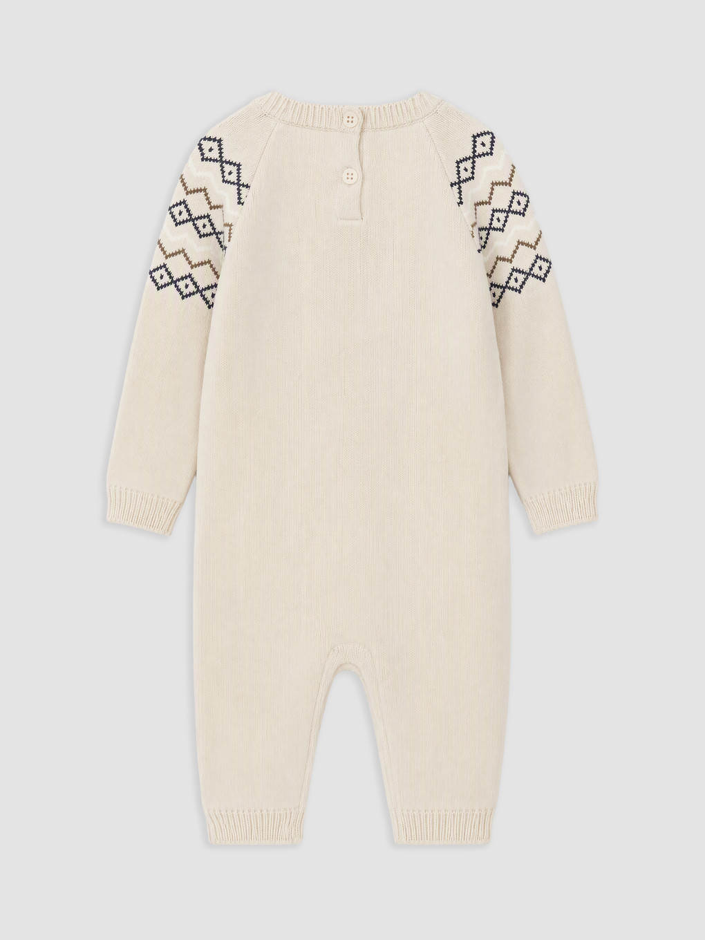 Baby Boy Brown Jumpsuit-2