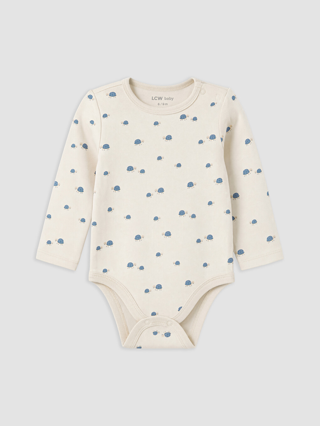 Crew Neck Printed 2 Pack Baby Boys' Bodysuit-1
