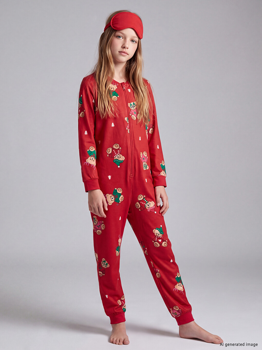 Patterned Girls' Sleeping Bag-1