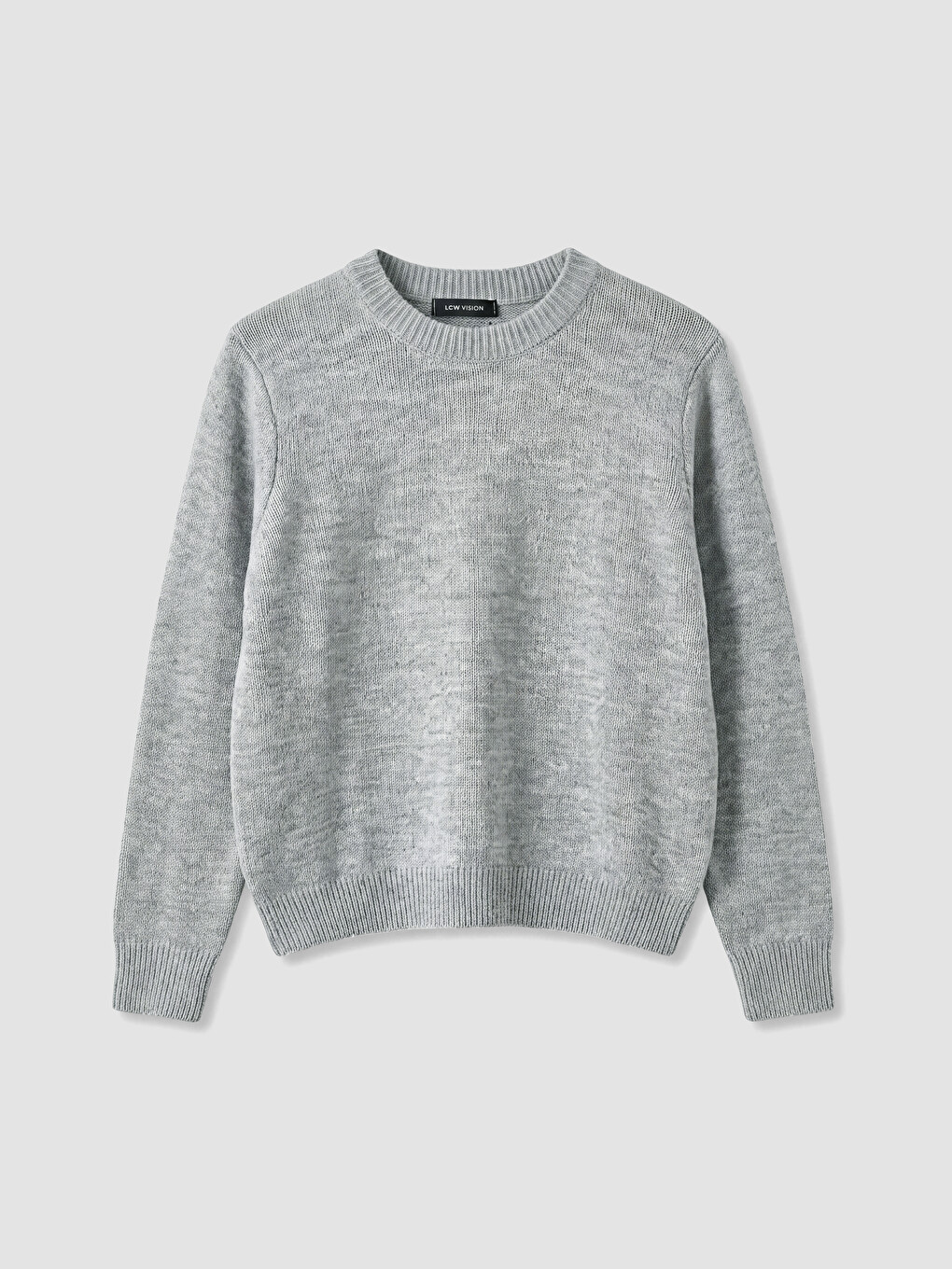 Crew Neck Women's Knitwear Sweater-4