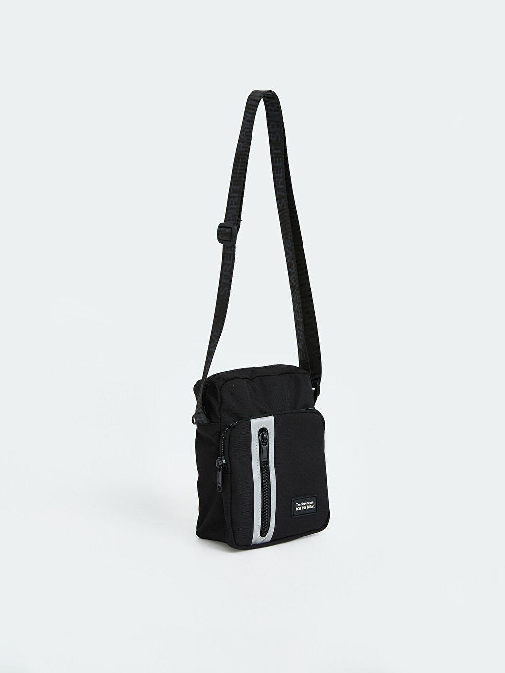 Text Printed Boys' Crossbody Bag-1