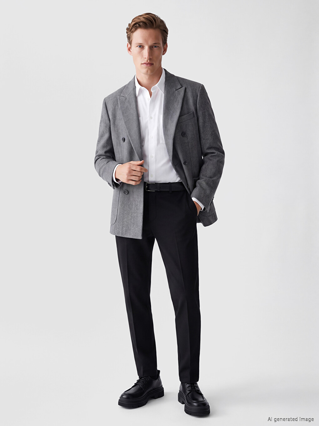 Regular Fit Men's Blazer Jacket-1