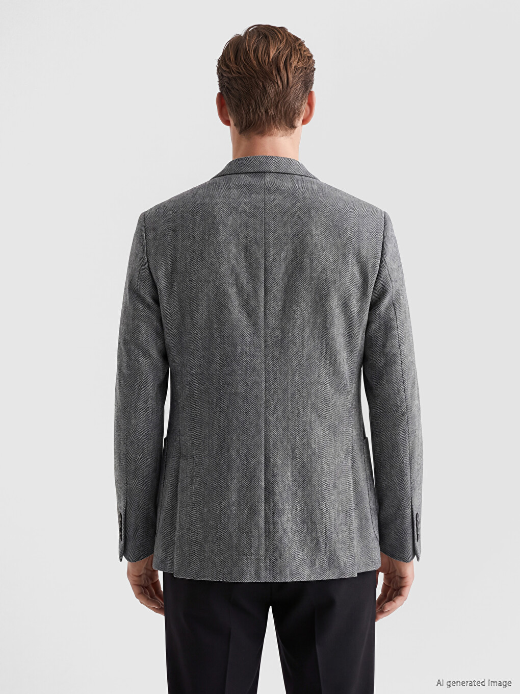 Regular Fit Men's Blazer Jacket-3