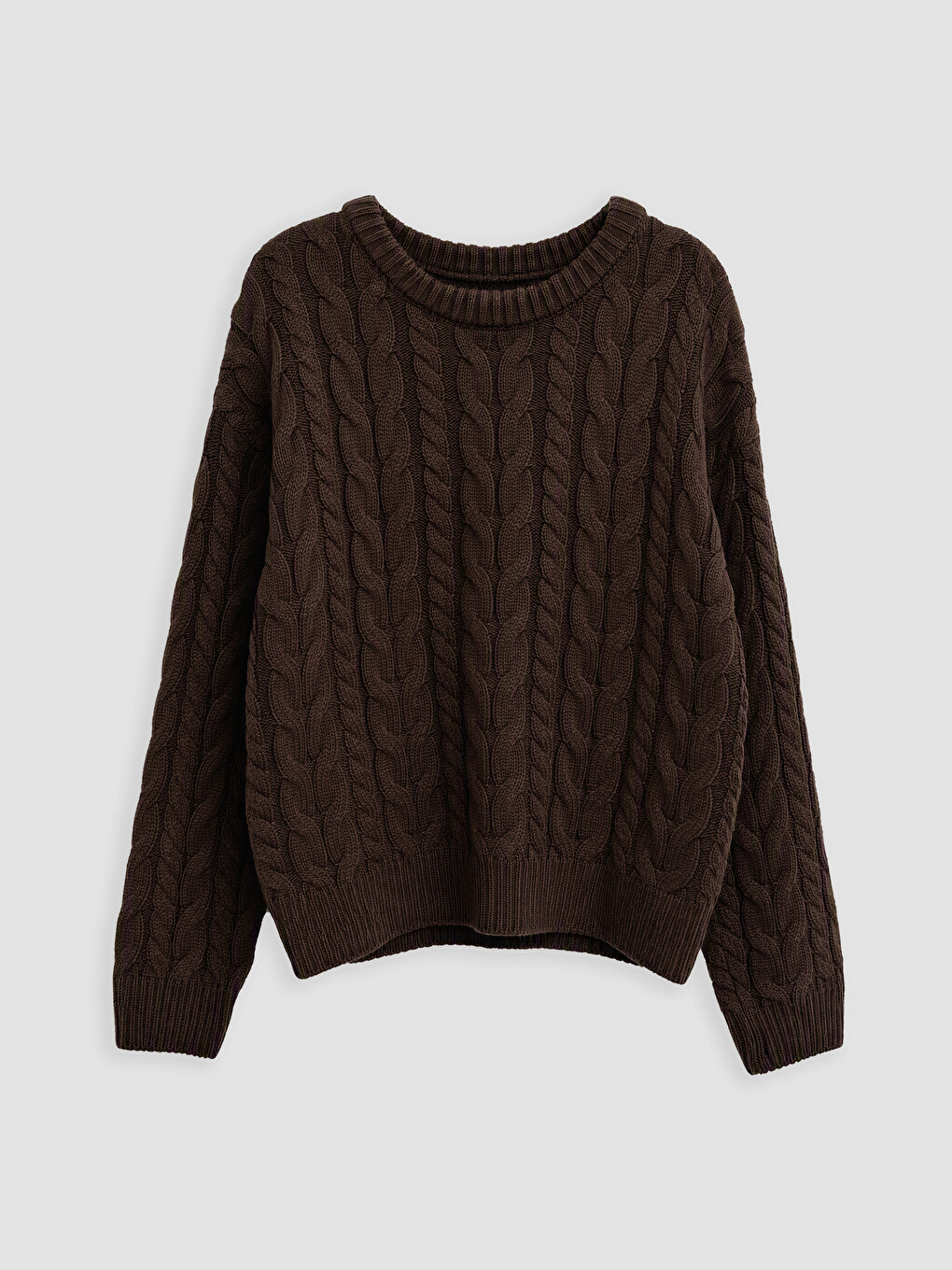 Crew Neck Girls' Sweater