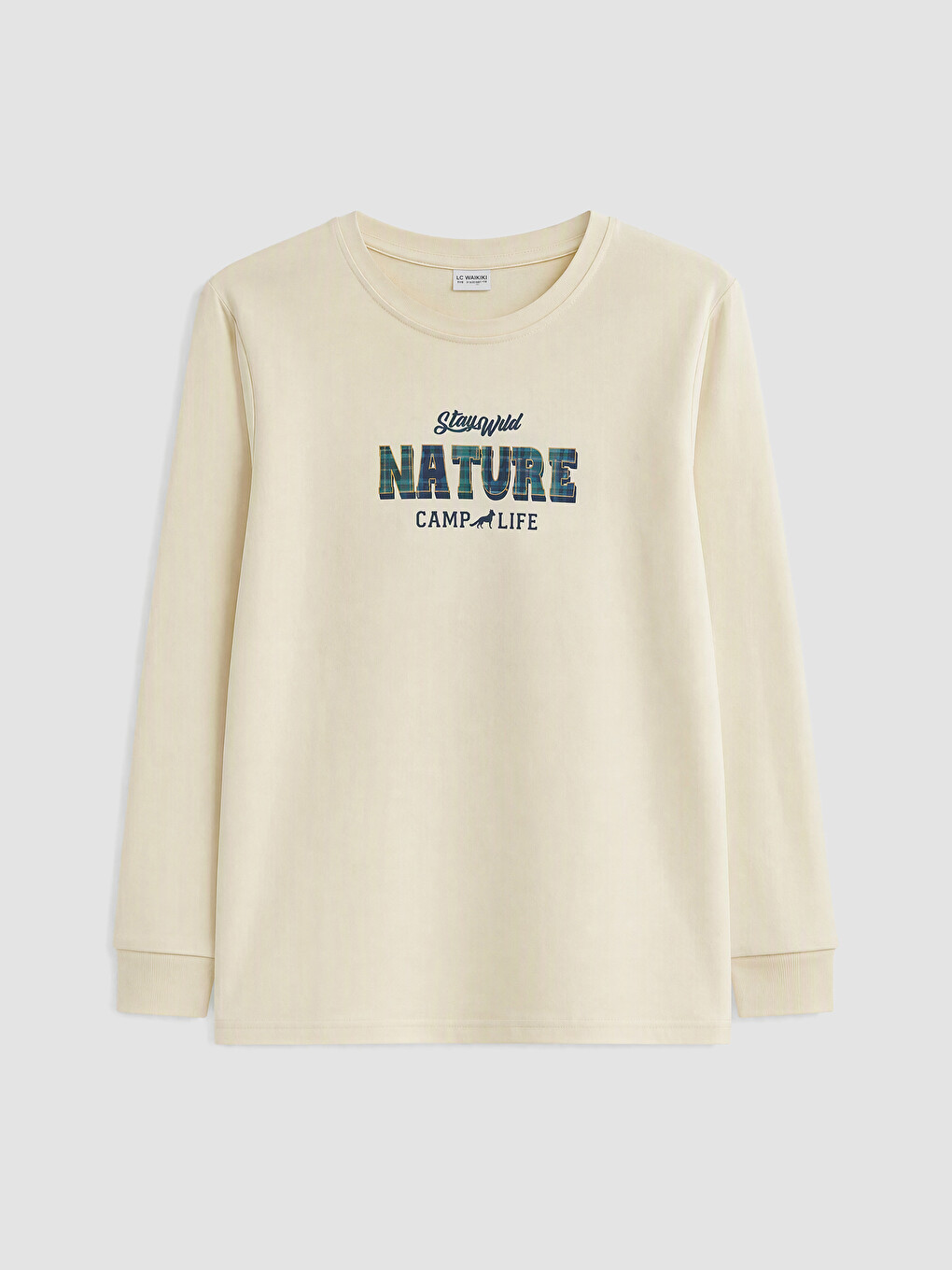 Crew Neck Boys' Pyjamas Set-1