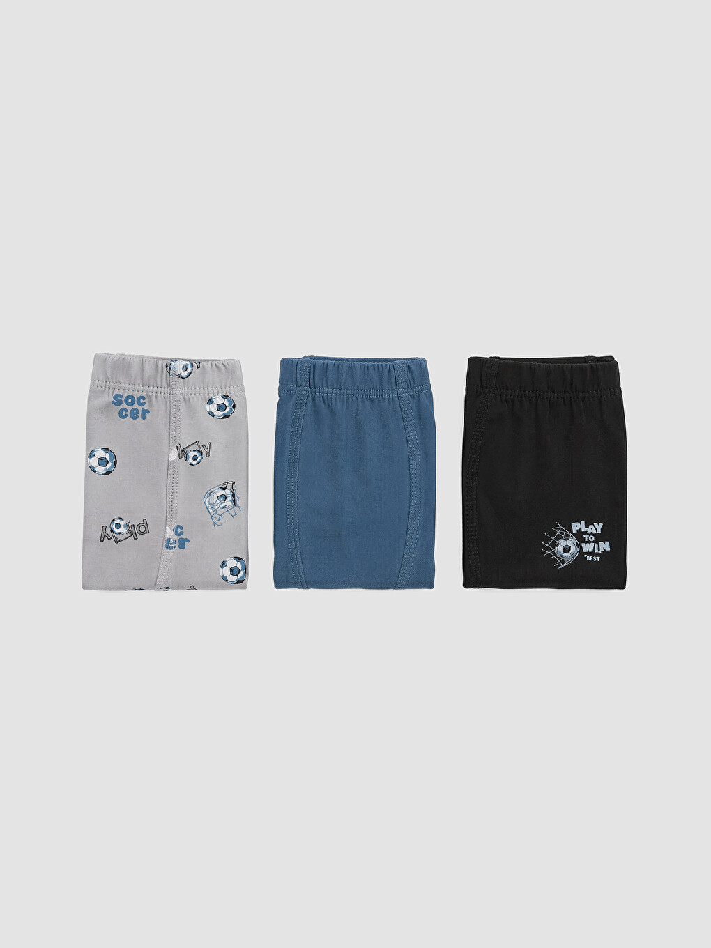 Boy Grey Boxer Briefs