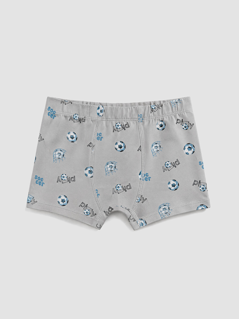 Boy Grey Boxer Briefs-4