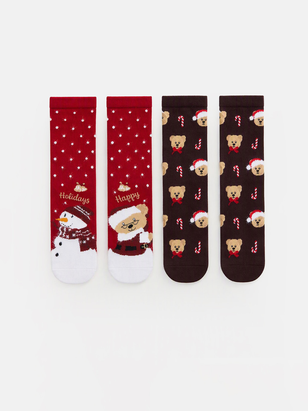 2 Pack New Year Themed Women's Ankle Socks