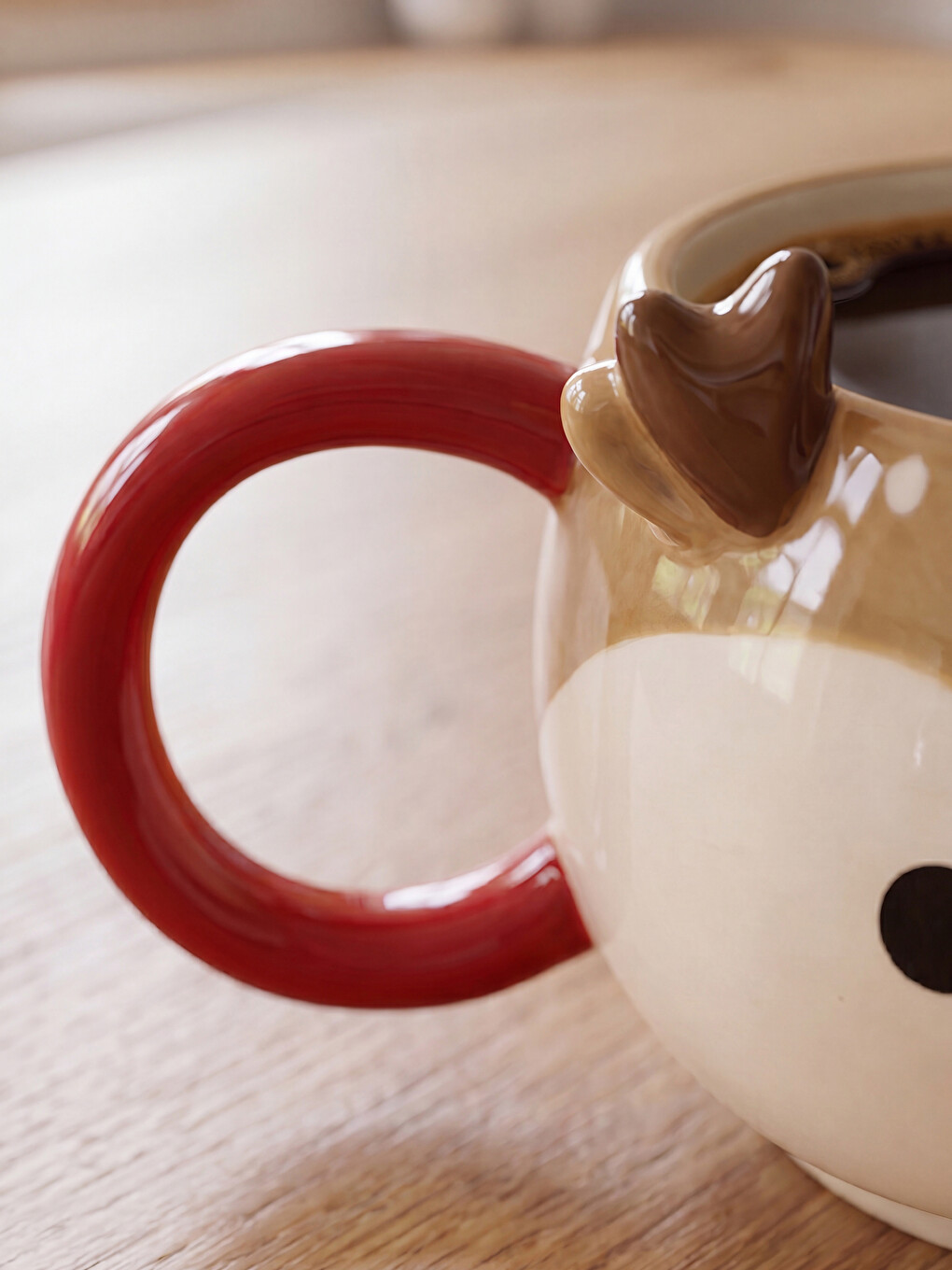 Deer Figured Mug 370 Ml-1