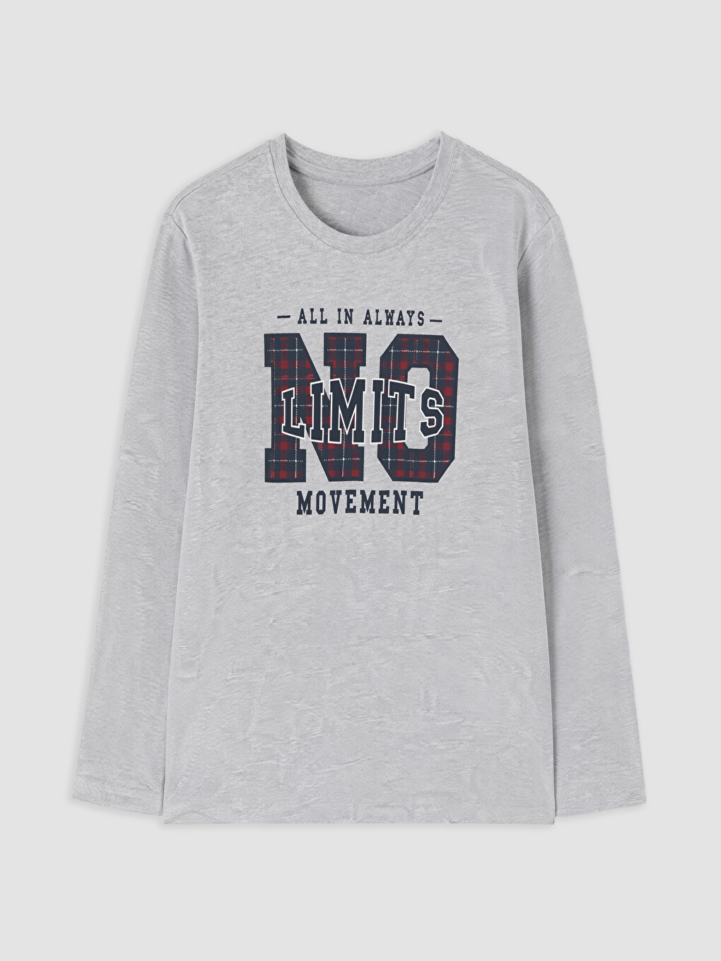 Crew Neck Printed Boys' Pyjamas Set-1