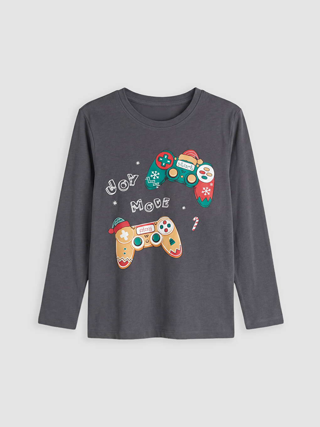 Crew Neck Boys' Pyjamas Set-1