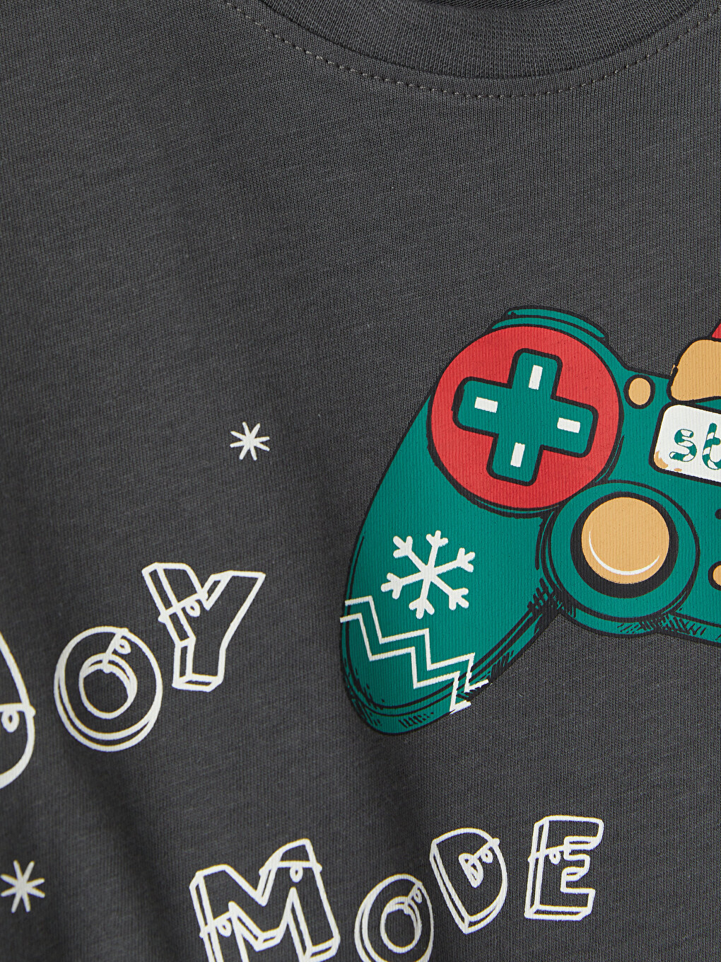 Crew Neck Boys' Pyjamas Set-2