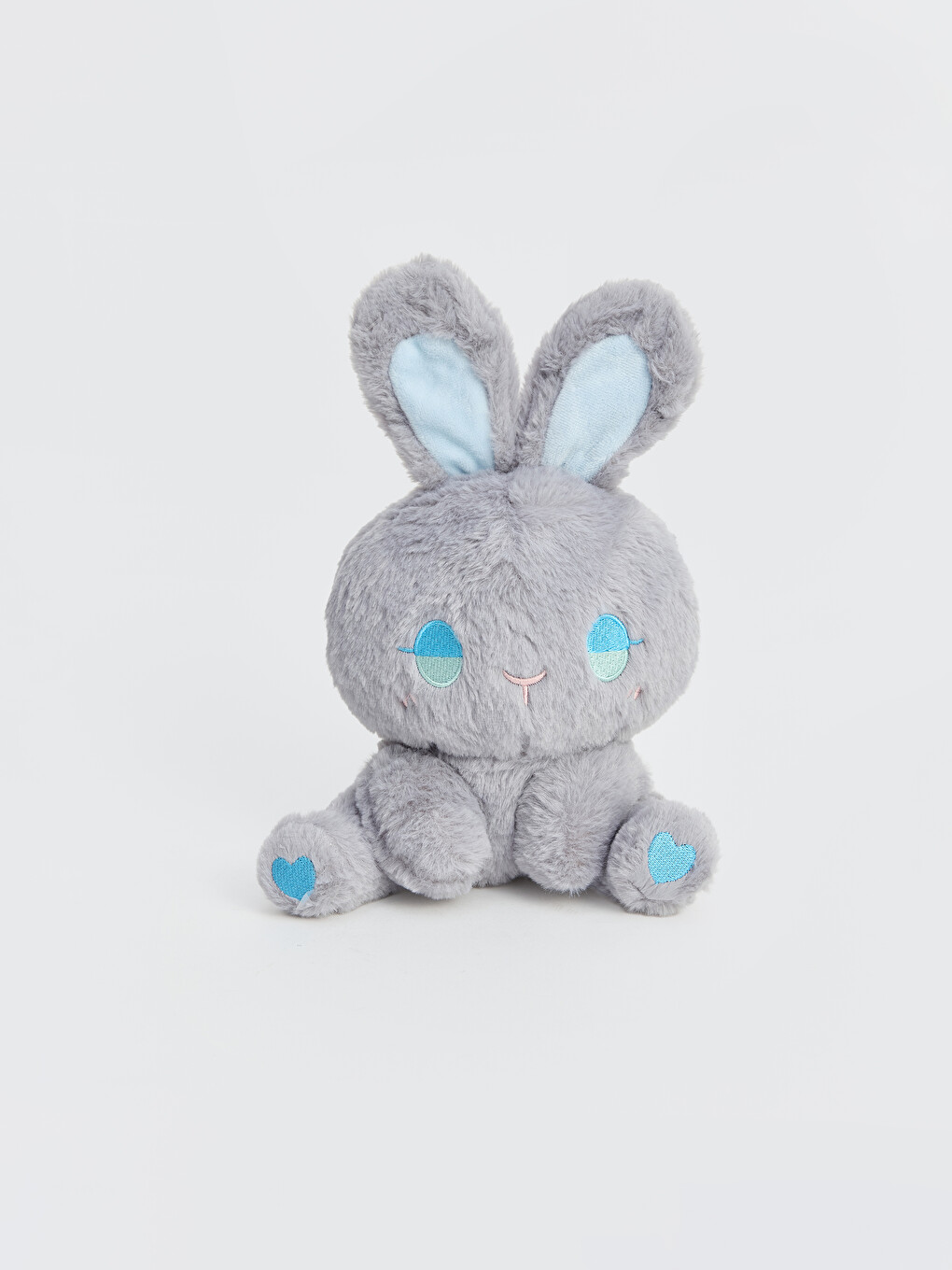 Embroidery Detailed Rabbit Figured Plush Toy-3