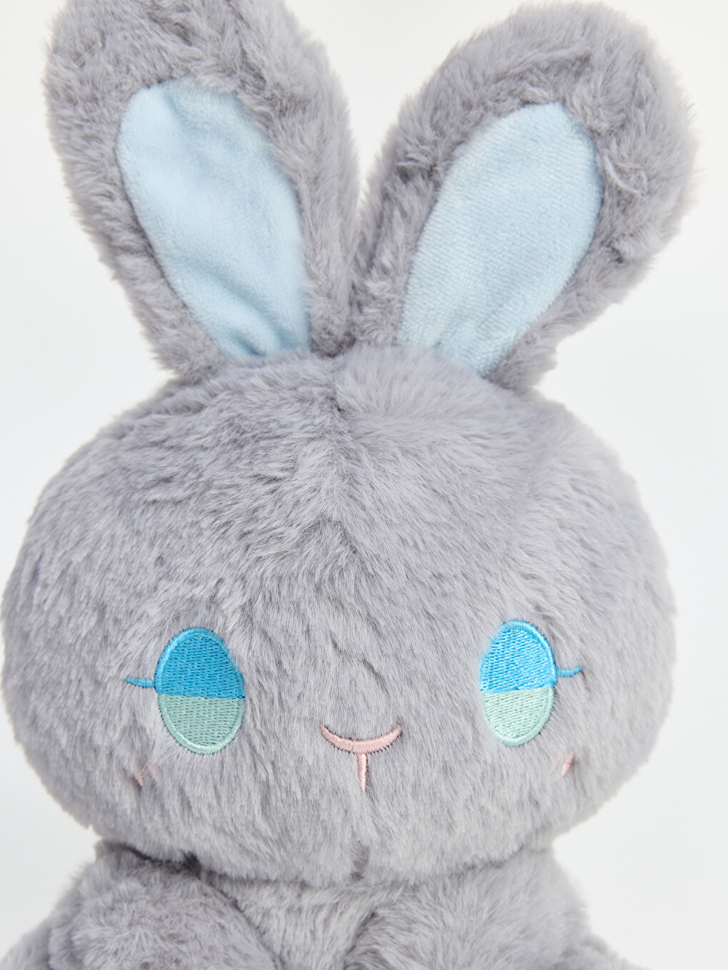 Embroidery Detailed Rabbit Figured Plush Toy-5