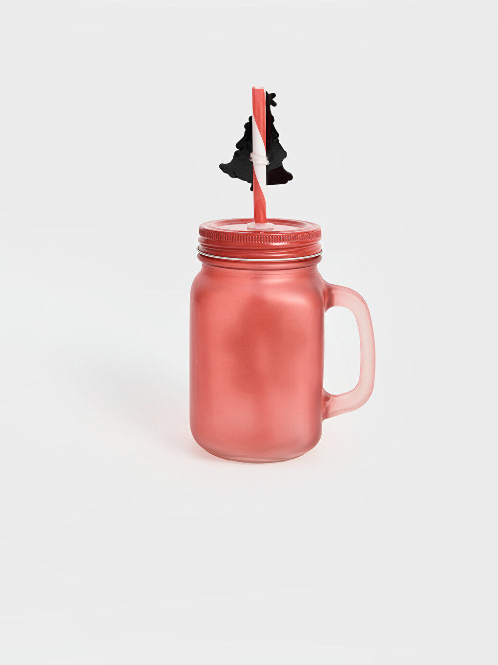 New Year's Themed Straw Glass Glass 450 Ml-2