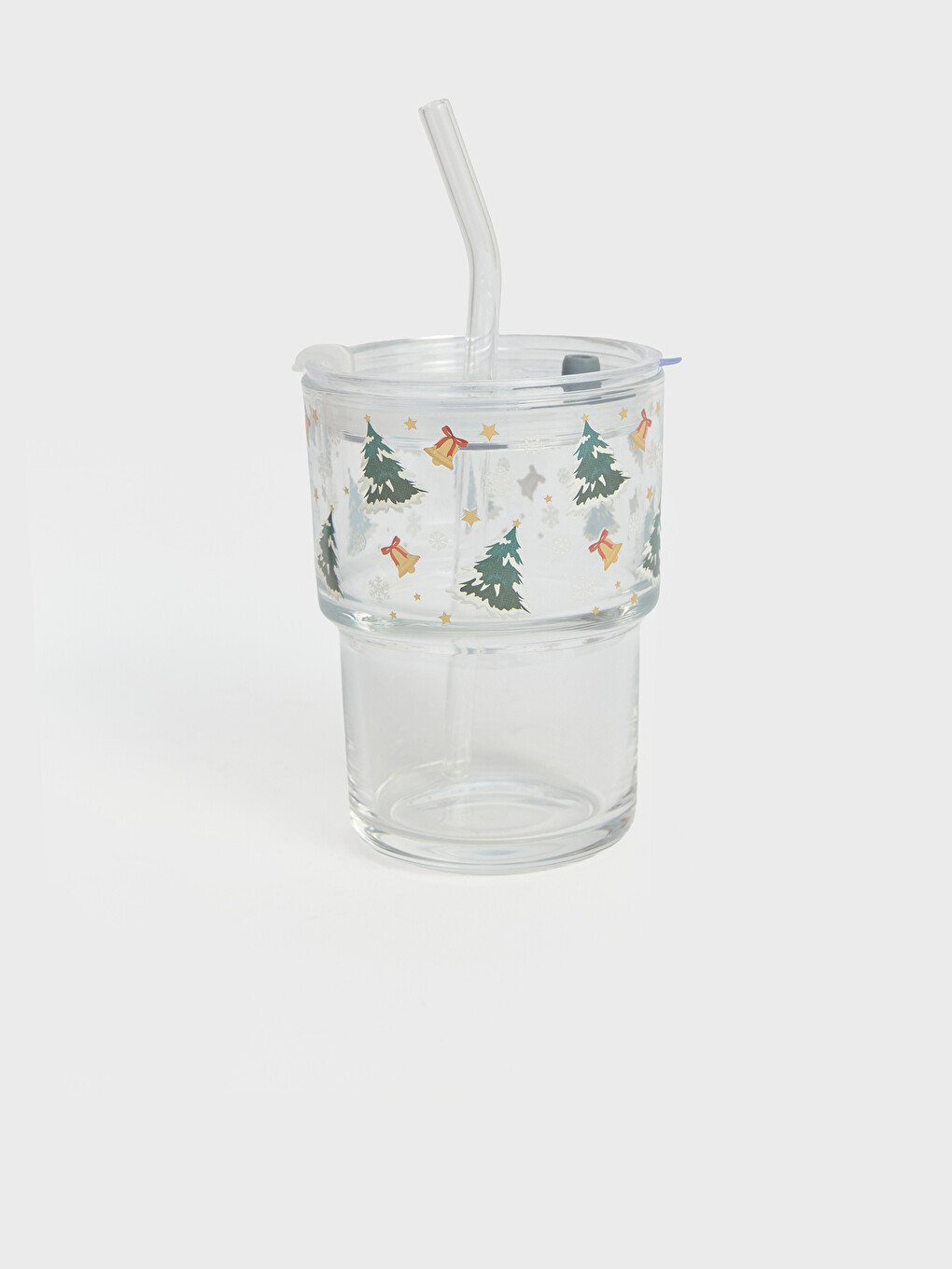 New Year's Themed Strawed Glass Glass 350 Ml-1