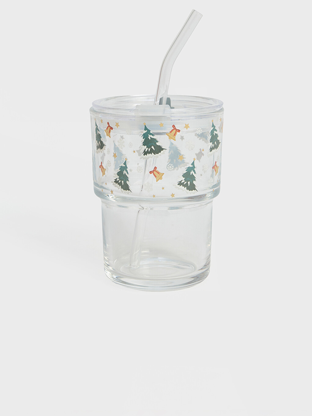 New Year's Themed Strawed Glass Glass 350 Ml-2