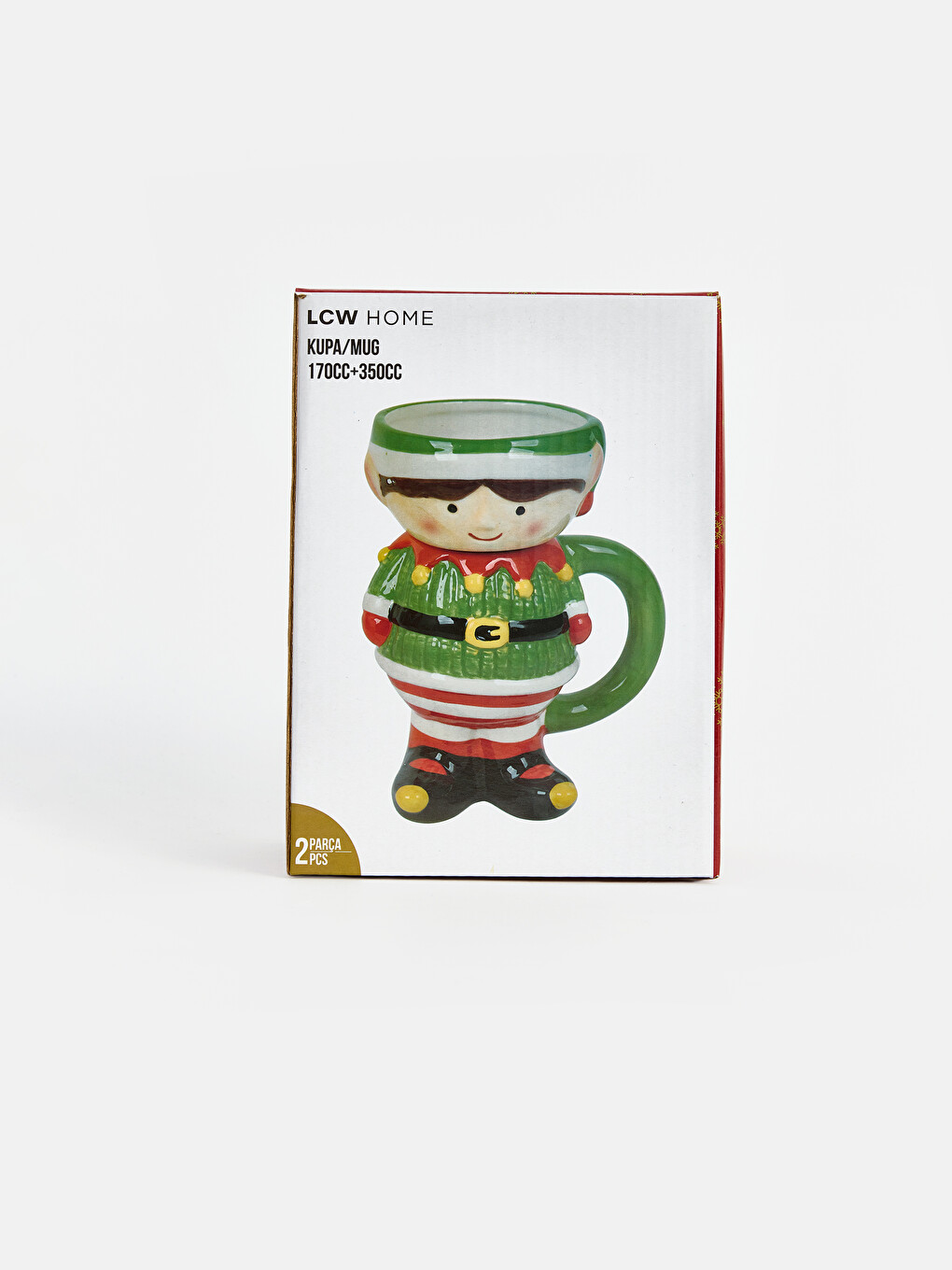 Christmas Themed Ceramic Mug 350 Ml-6