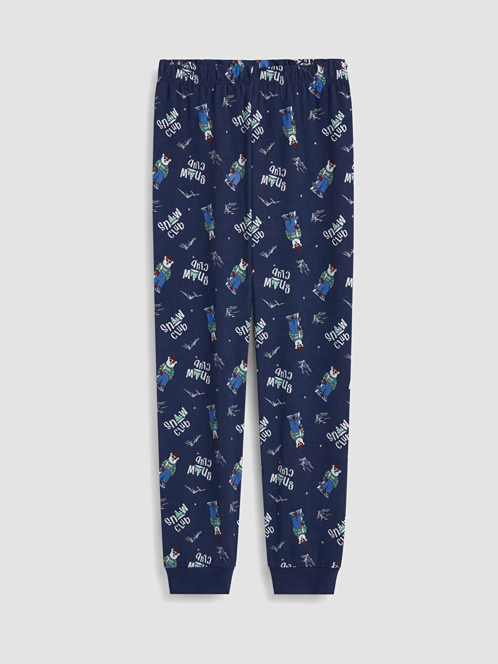 Printed Crew Neck Boys' Pyjamas Set-6