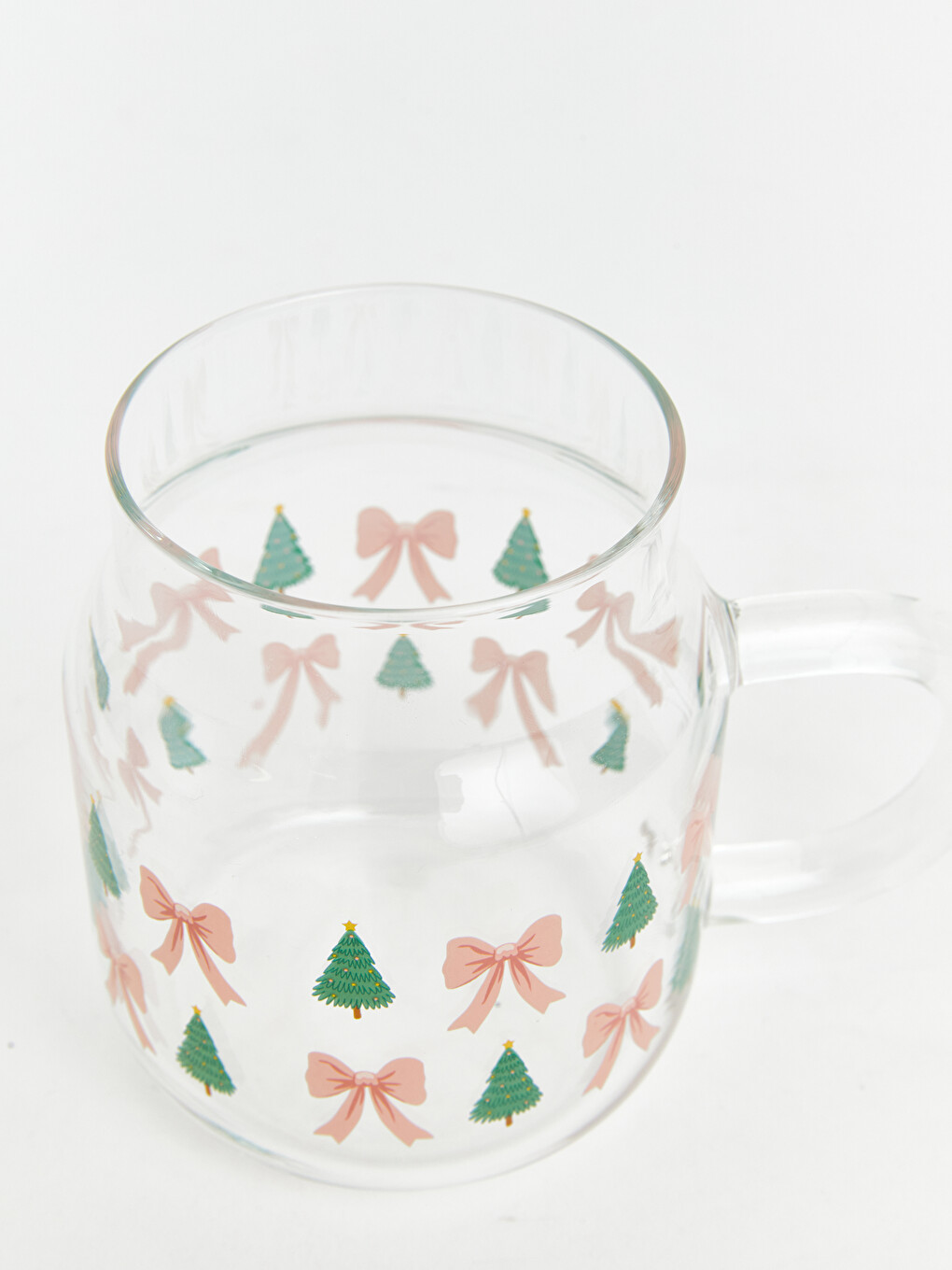 New Year's Themed Straw Glass Glass 450 Ml-3