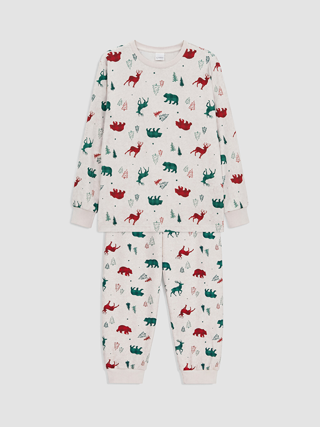 Karışık Desenli Erkek Çocuk Pijama Takım
