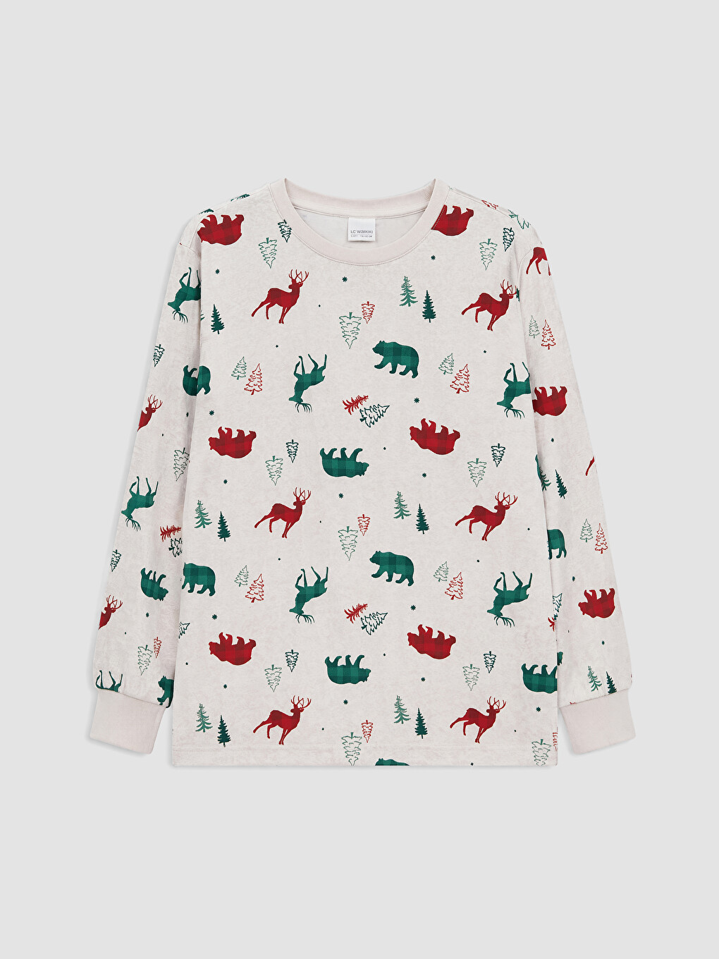 Karışık Desenli Erkek Çocuk Pijama Takım-1