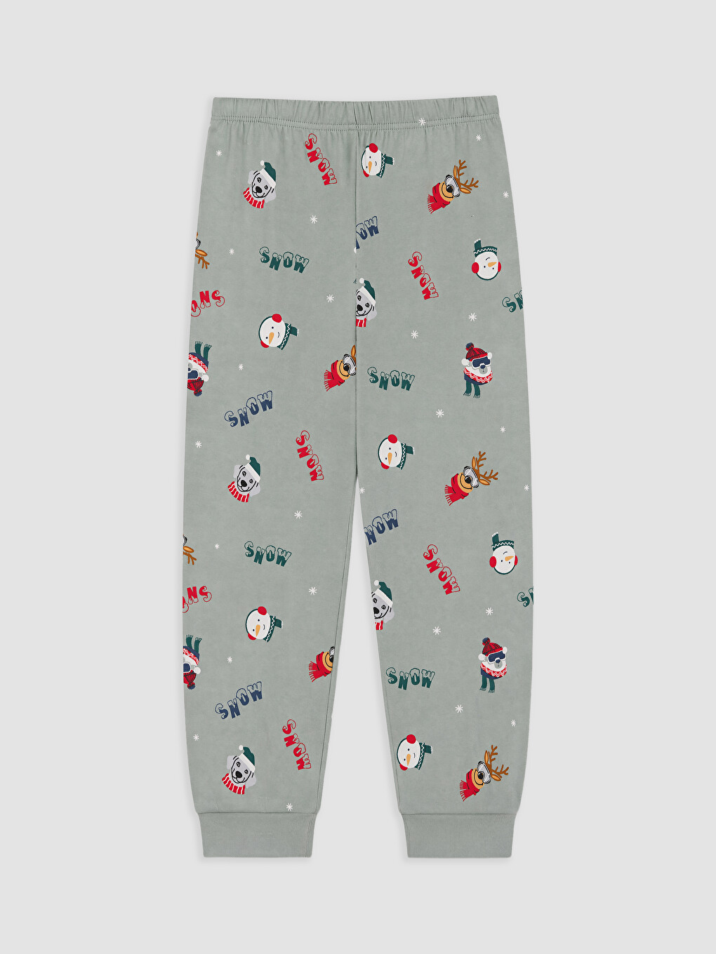 Boy Green Pyjama Set-4