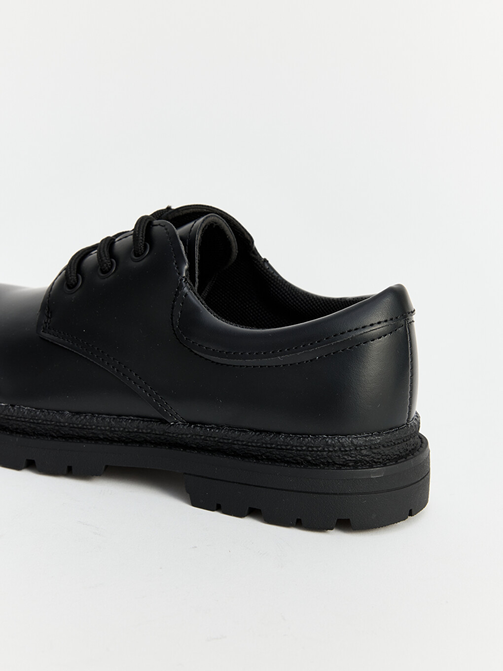 Faux Leather Girls' Classic Shoe-1