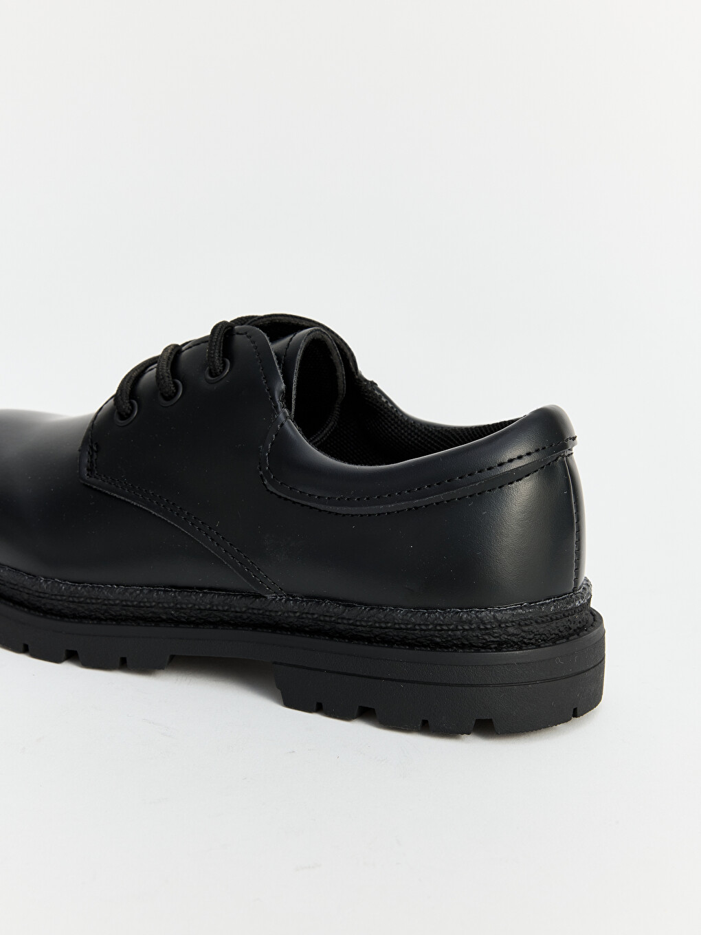 Faux Leather Boys' Classic Shoes-1