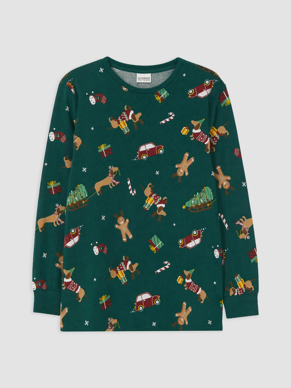 Boy Green Pyjama Set-2