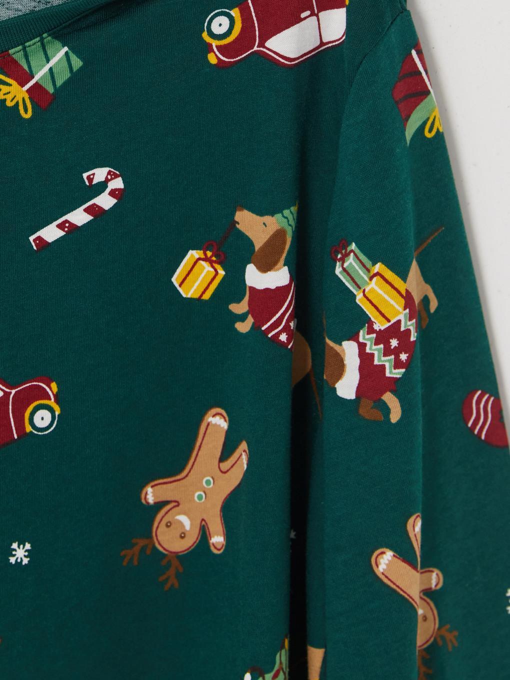 Boy Green Pyjama Set-3