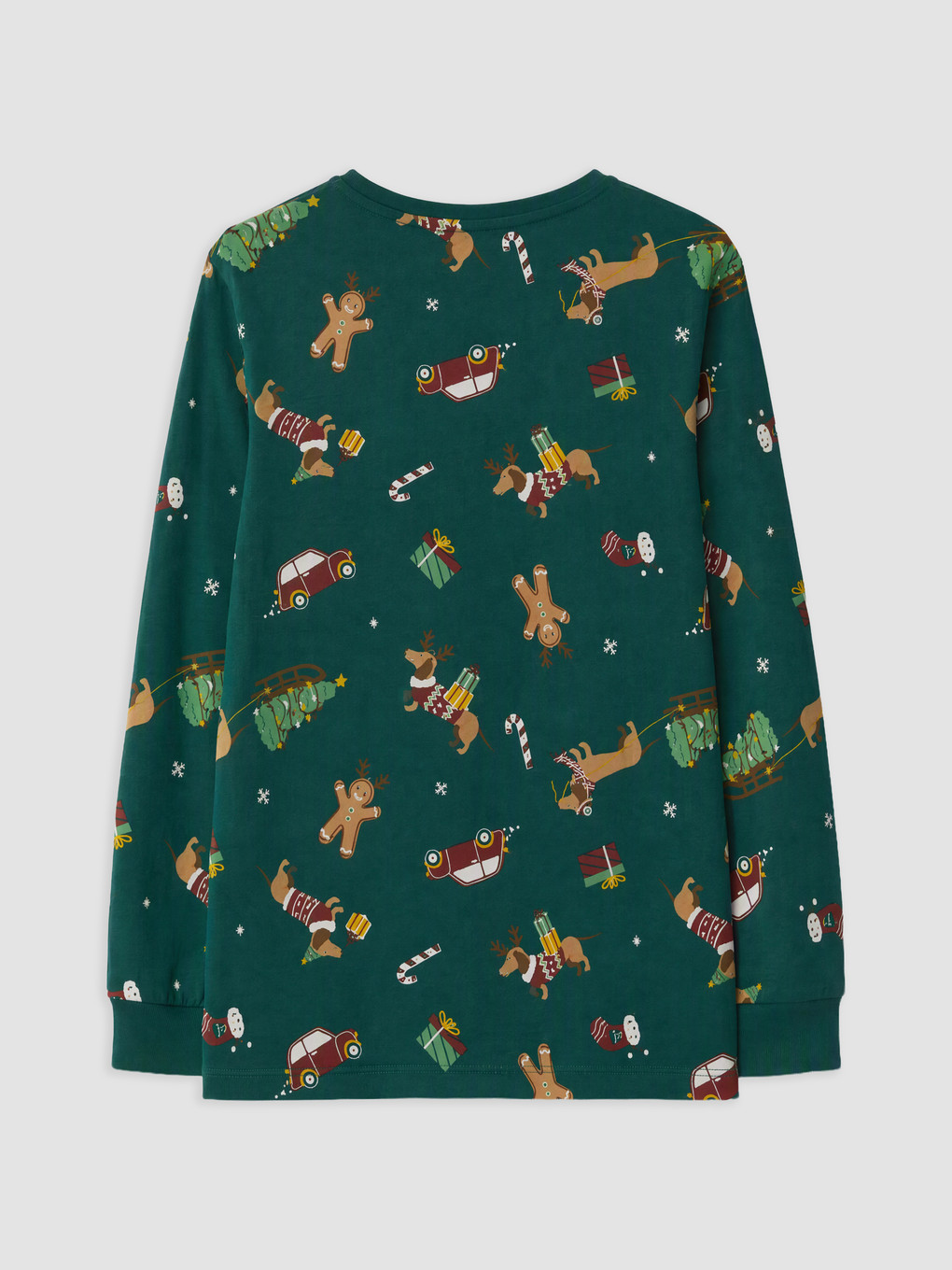 Boy Green Pyjama Set-4