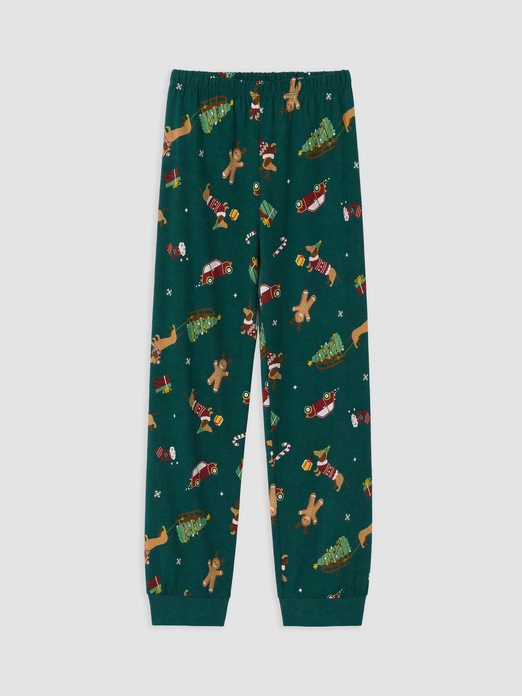 Boy Green Pyjama Set-5