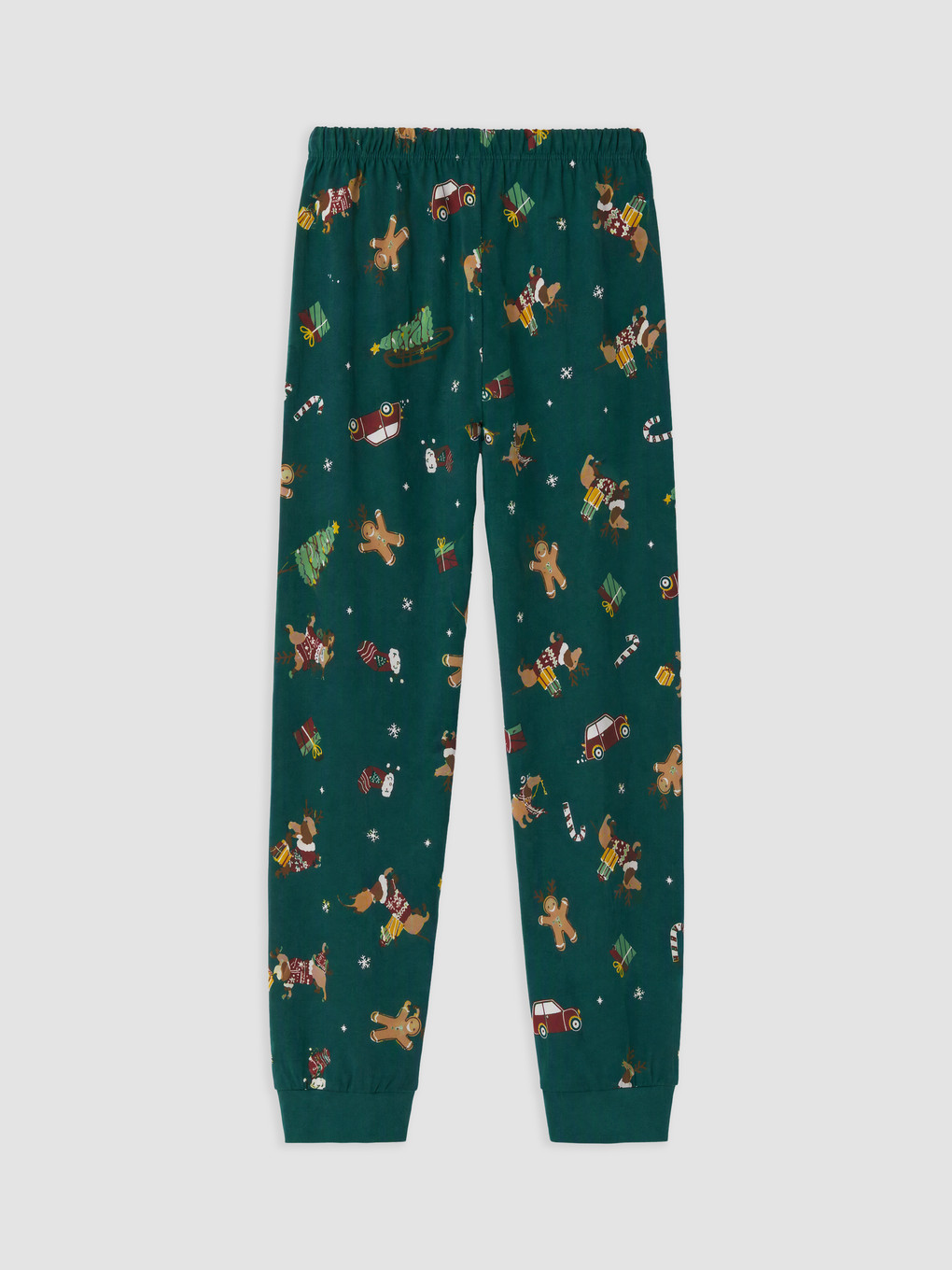 Boy Green Pyjama Set-7