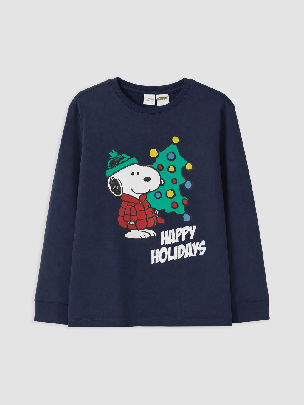 Snoopy New Year Themed Boys' Pyjamas Set-1