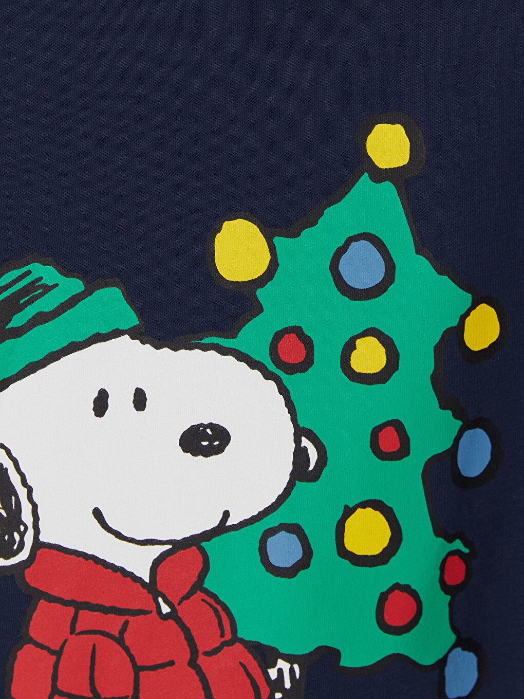 Snoopy New Year Themed Boys' Pyjamas Set-5